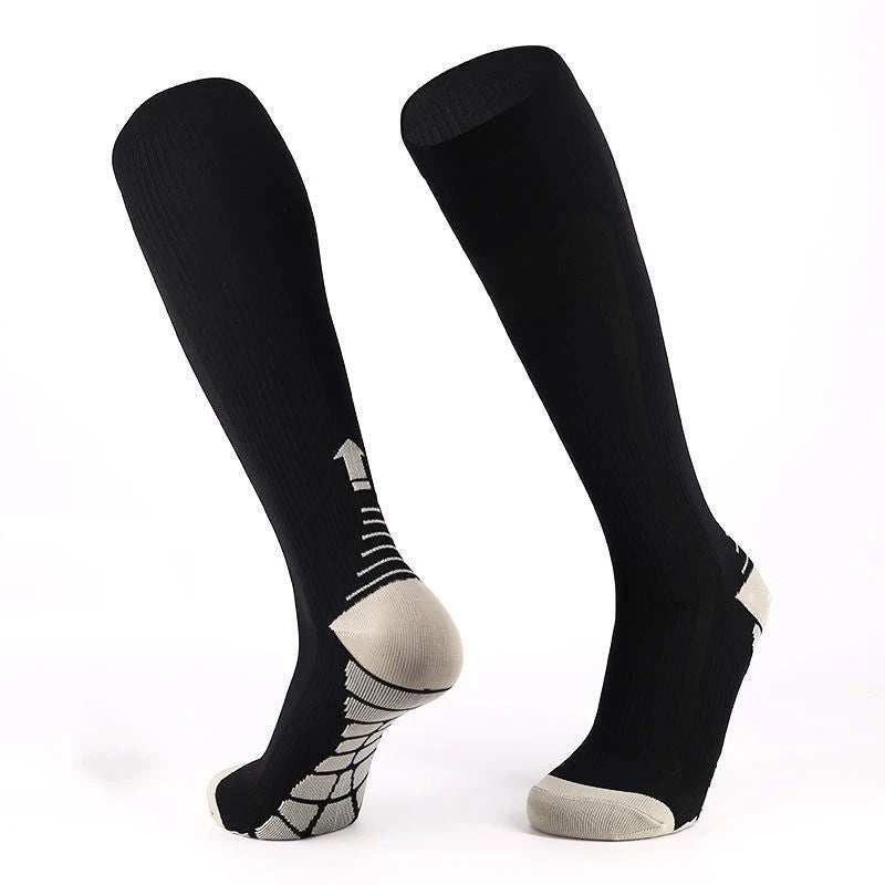 Brothock Compression Socks Arrow 20-30 Mmhg Arrow Pattern Best for Running Medical Nurse Travel Cycling Stockings Dropshipping