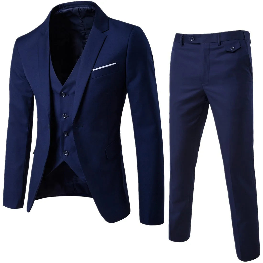 Men Suits For Wedding Business 2 Pieces Elegant Blazers  Sets Formal Full Ternos Marriage Clothes Pants Jackets Luxury Costume