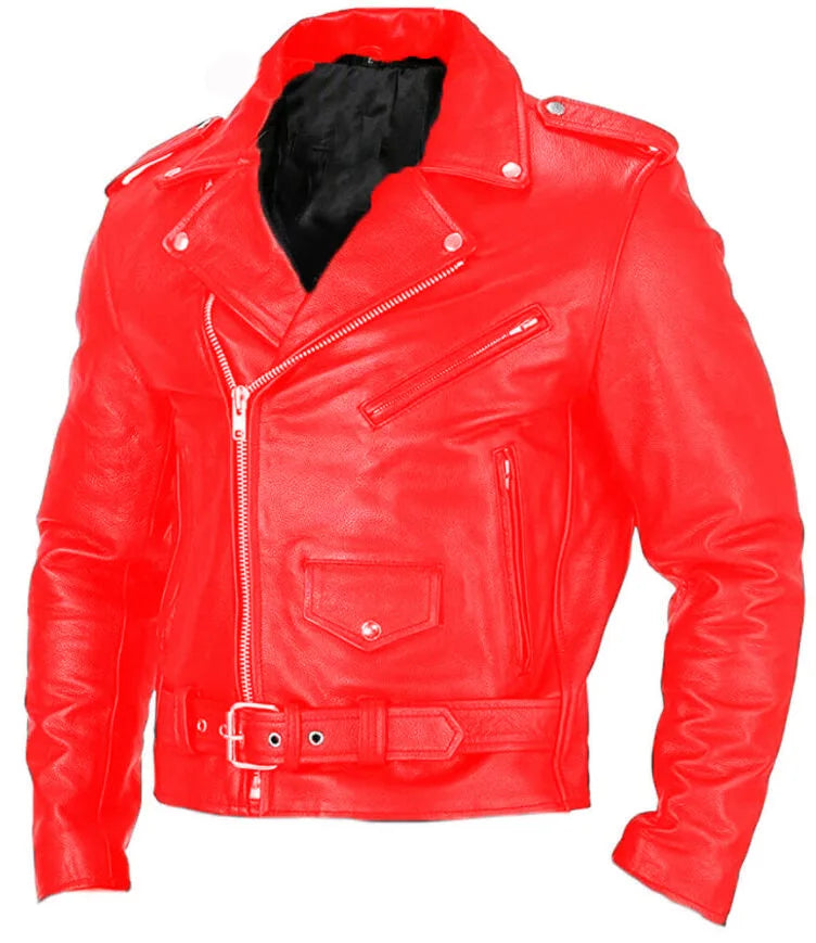 2023 Mens Fashion Leather Jacket Slim Fit Stand Collar PU Jacket Male Anti-wind Motorcycle Lapel Diagonal Zipper Jackets Men