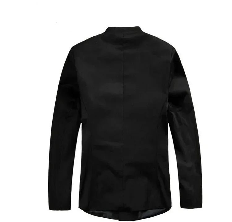 Slim School Black Japanese Coat College Breasted Single New2022 Jacket Blazer Uniform Tunic Men