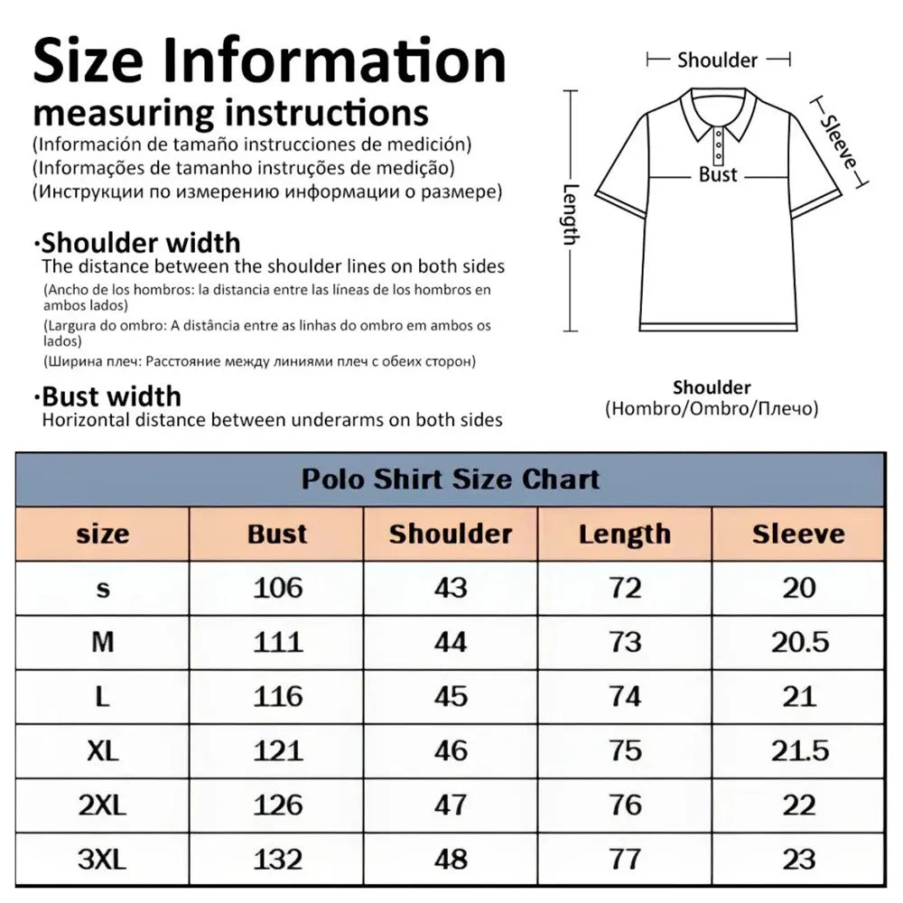 Summer Men's Polo T-Shirts Oversized Loose Clothes 3d Animals Print Fashion Sport T Shirts Polo Men's Short Sleeve Polo Tee Tops