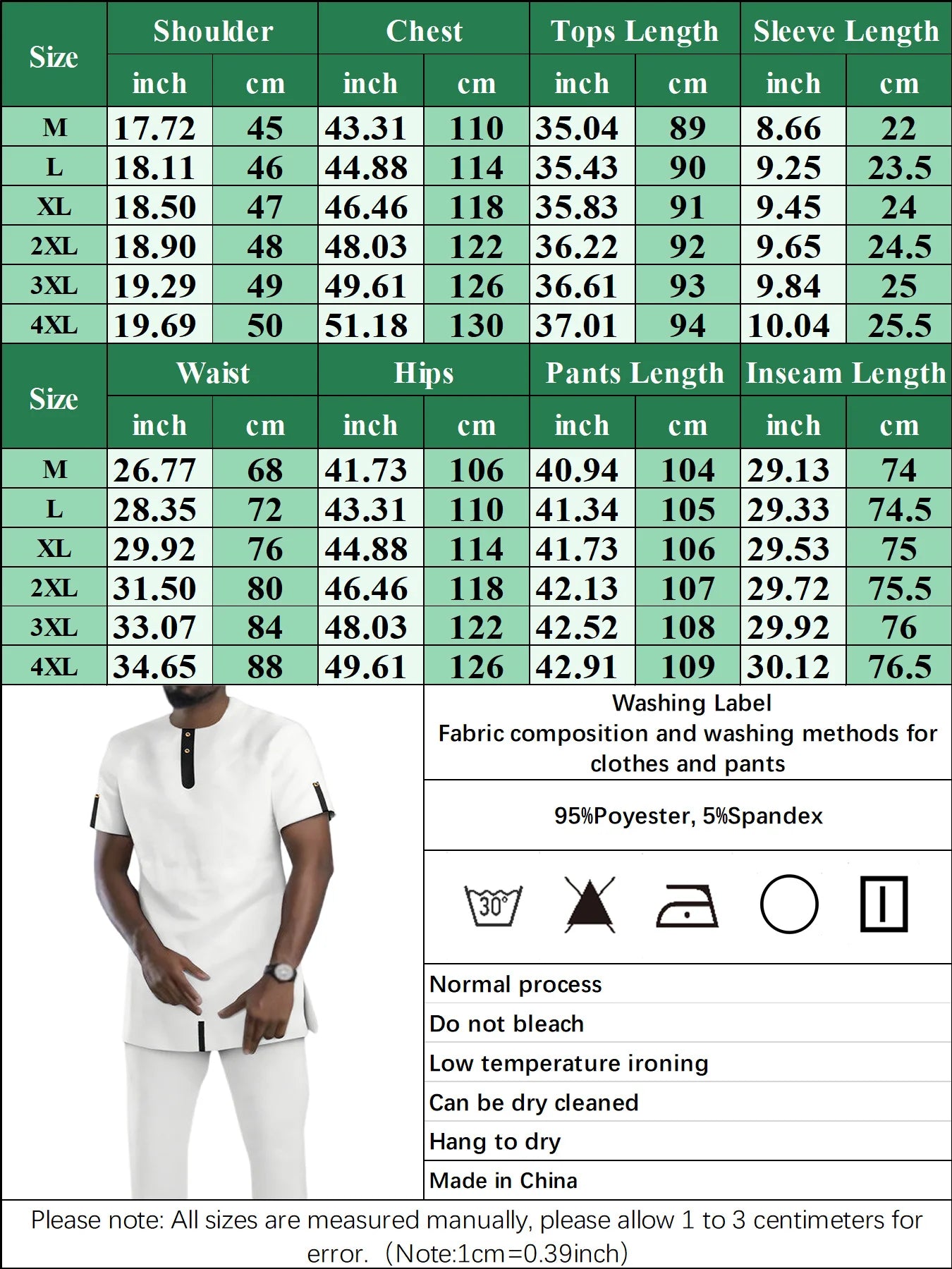 African Men Traditional Summer Outfit New in Sportswear Tracksuit Printed T-Shirts Clothes Set Fashion Sports Pant Clothing Suit