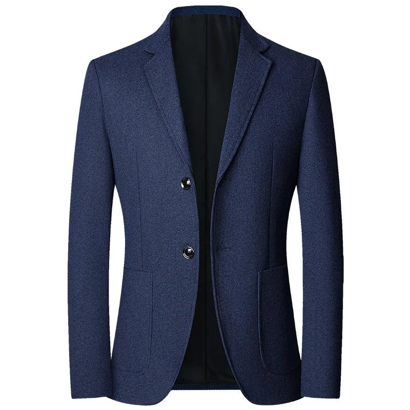 2024 Autumn Men Blazers Suits Jackets Business Casual Suit Wool Coats High Quality Male Slim Fit Blazers Jackets Blazers Coats