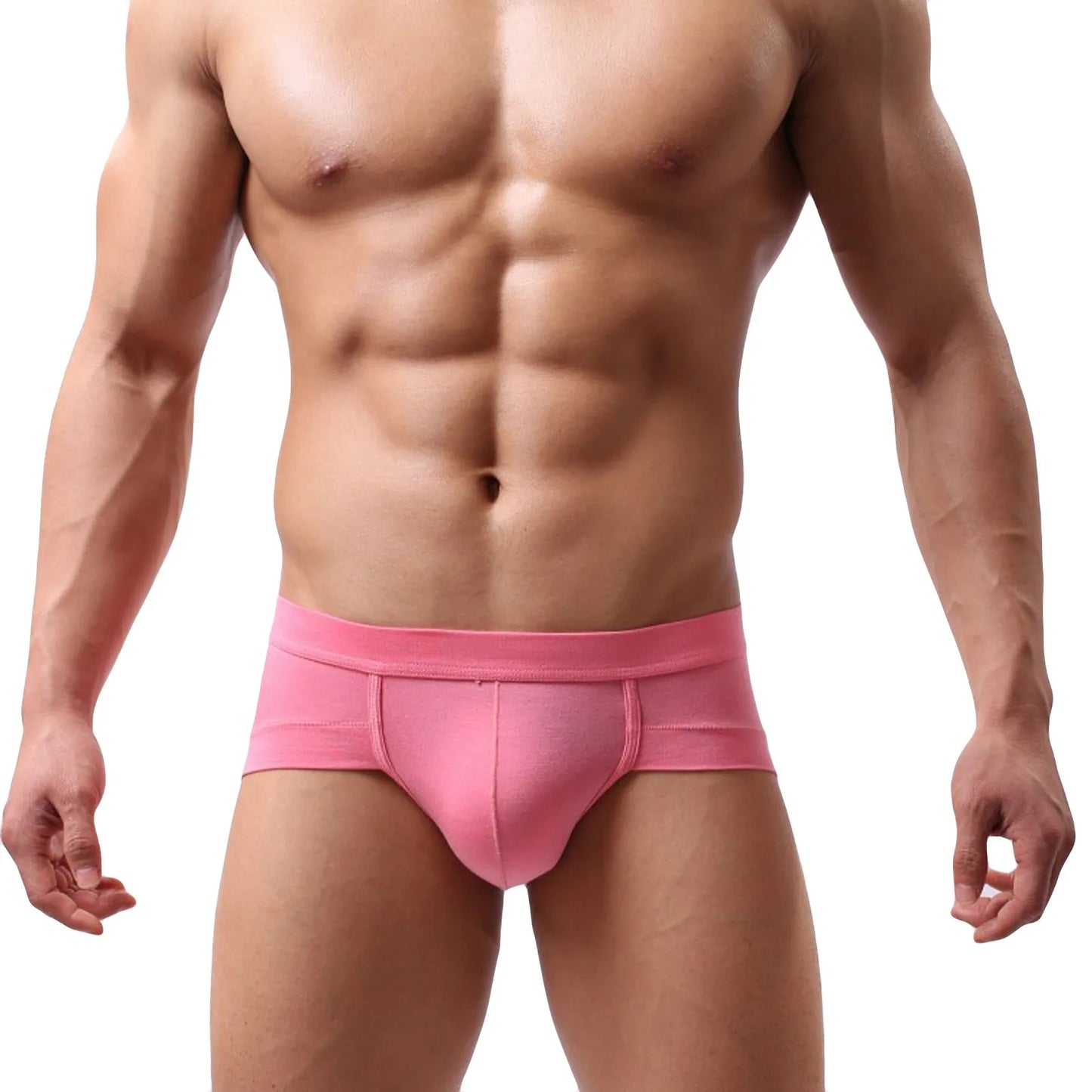 Men Fashion Sexy Gay Classic Men's Briefs New Male Sleepwear Panties Low Waist Underpants Modal Underwears Briefs